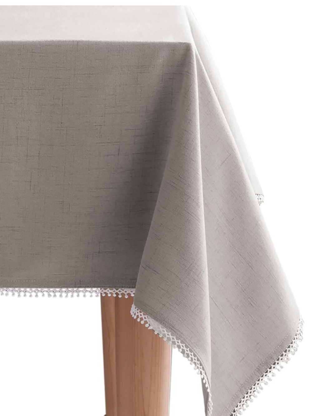 Lenox French Perle Solid Tablecloth Dove